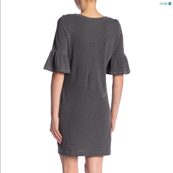 Splendid - Ruffle Sleeve Dress - Picture 2 of 2